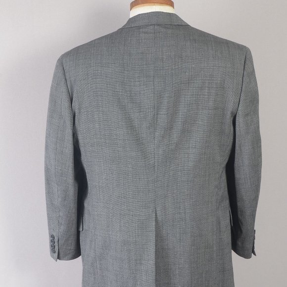 Hart Schaffner & Marx Men's Suit Wool Gray 42R 34X34 - Picture 6 of 12